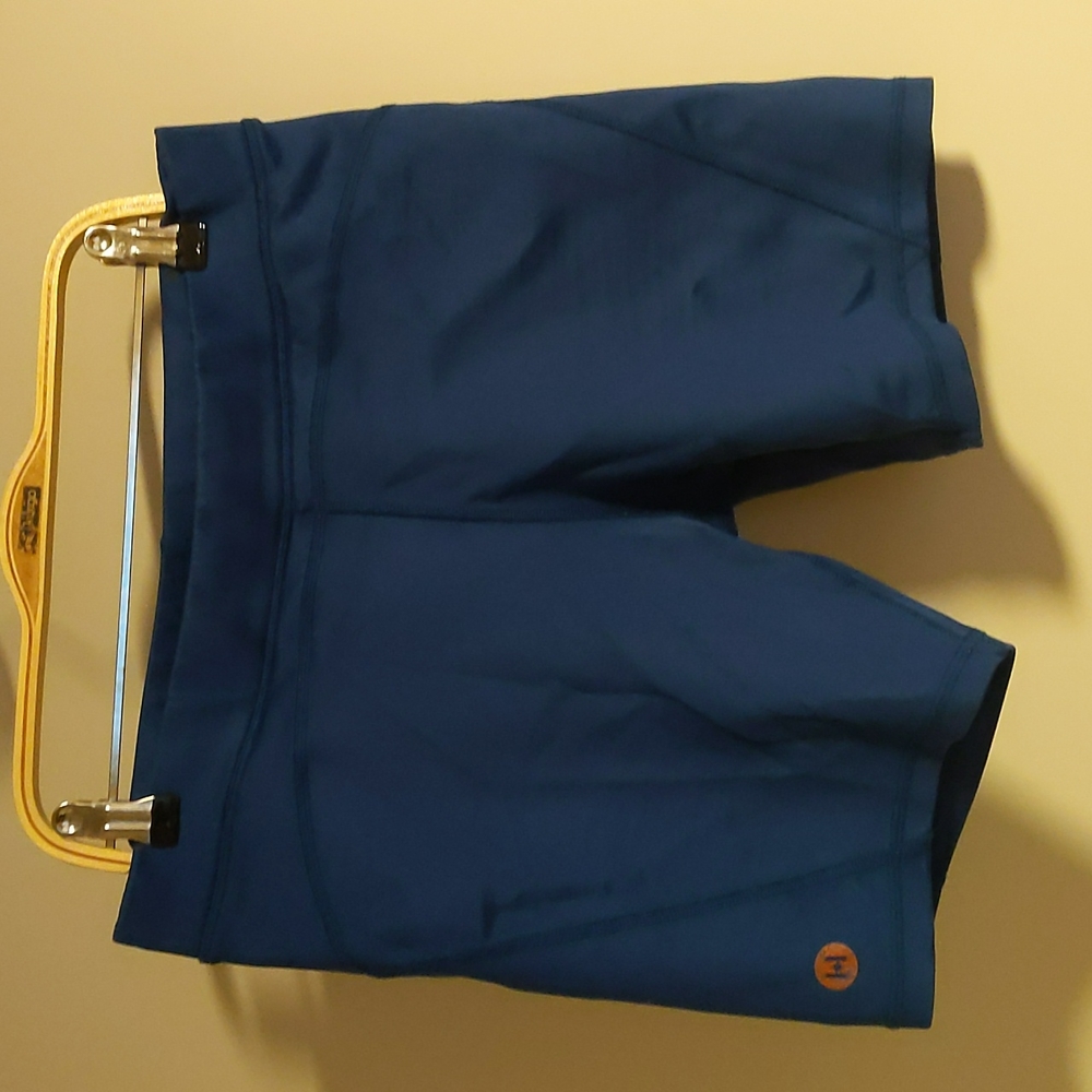 HOT DROP men's hot yoga shorts in blue